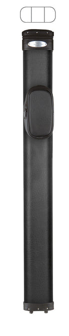 McDermott 75-0802 1Bx2S Black Billiards Pool Cue Stick Case - coolpooltables.com