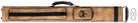 McDermott 75-0910 2Bx2S Brown/Tan Billiards Pool Cue Stick Case - coolpooltables.com
