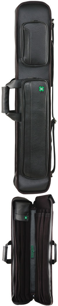 McDermott 75-0922 4Bx8S Black Billiards Pool Cue Stick Case - coolpooltables.com