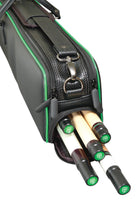 McDermott 75-0925 4Bx7S Black/Green Billiards Pool Cue Stick Case - coolpooltables.com