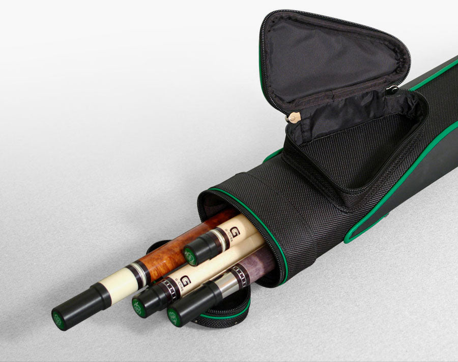 McDermott 75-0928 2Bx5S Black Billiards Pool Cue Stick Case - coolpooltables.com