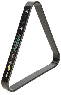 McDermott Black 8-Ball Billiards Ball Rack Triangle w/ logo