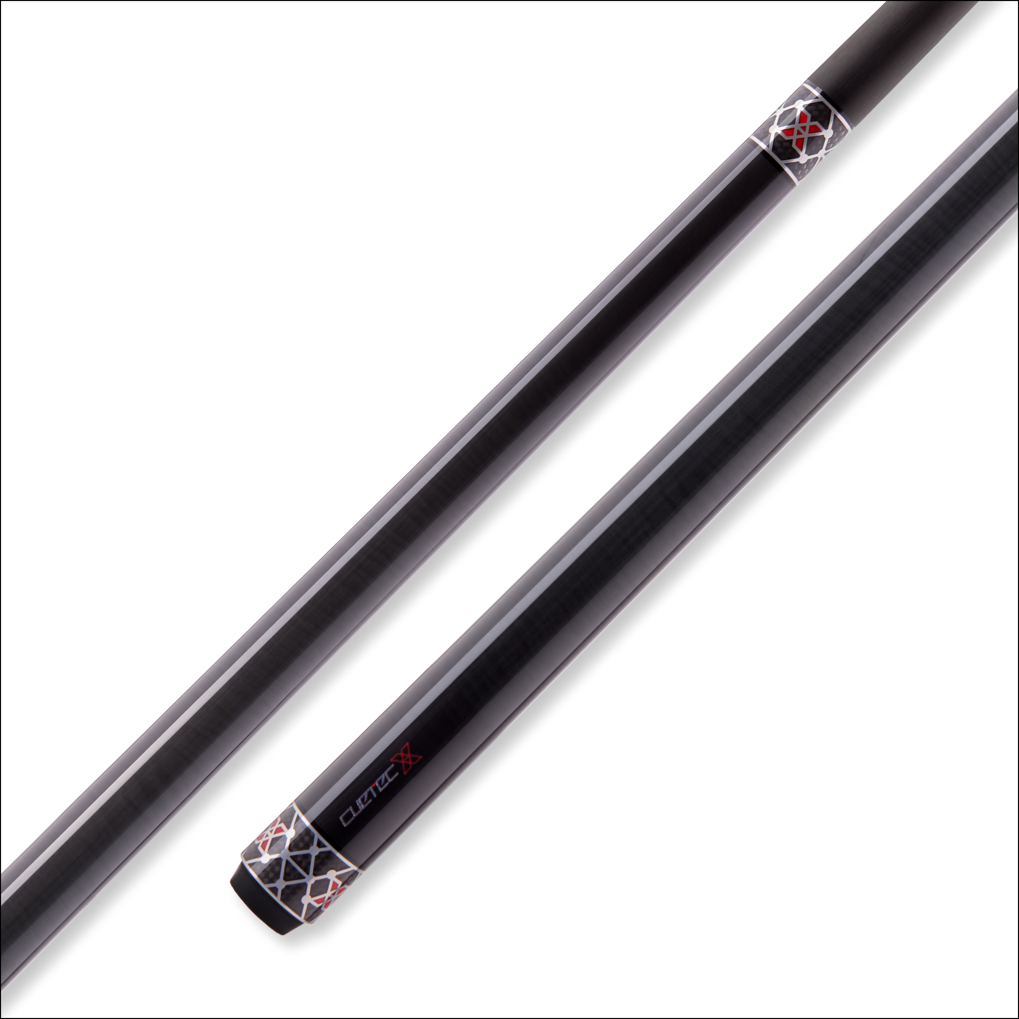 Cuetec Cynergy X 95-120NW Black Pool Cue (No Wrap, 12.5mm)
