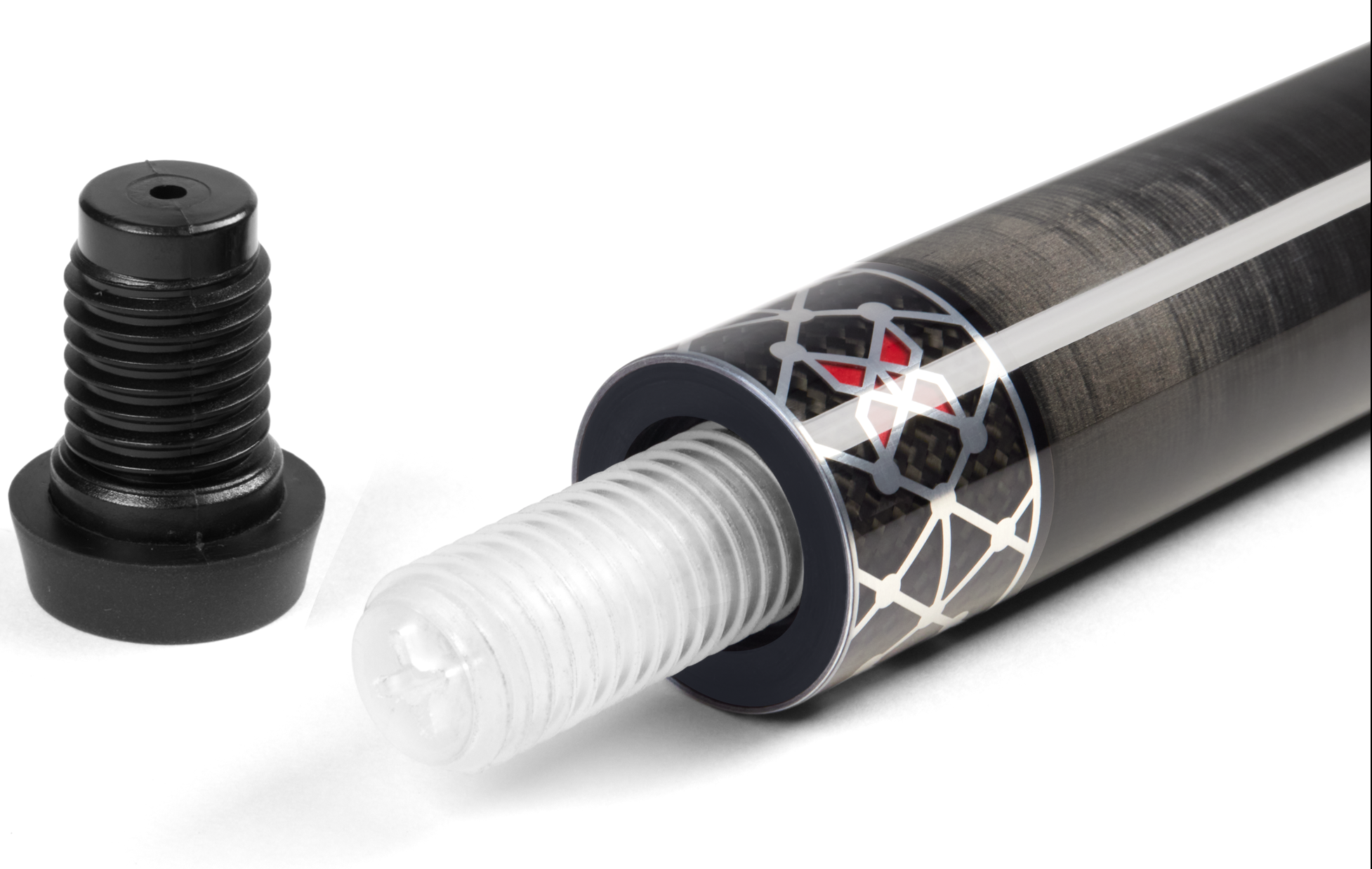 Cuetec Cynergy X 95-120NW Black Pool Cue (No Wrap, 12.5mm)