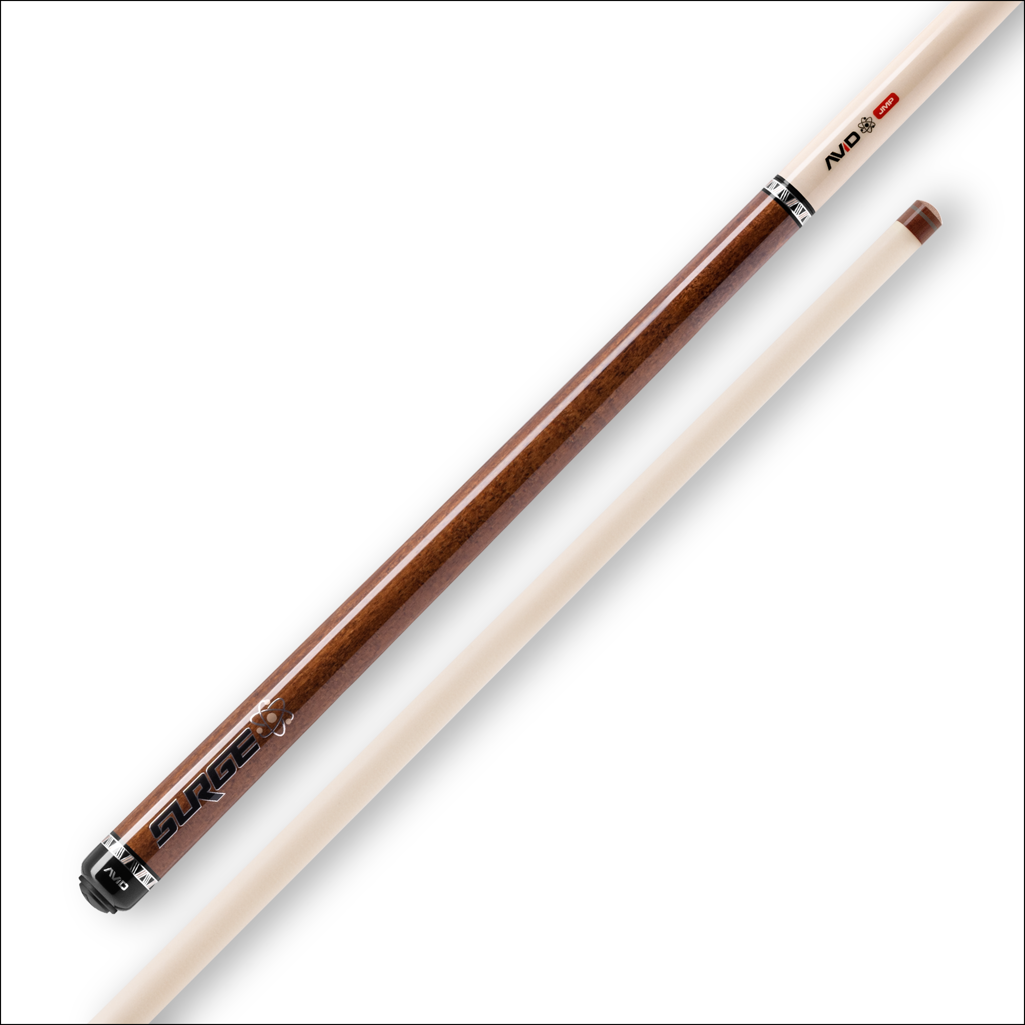 Cuetec AVID Surge Jump Cue Brown Stain
