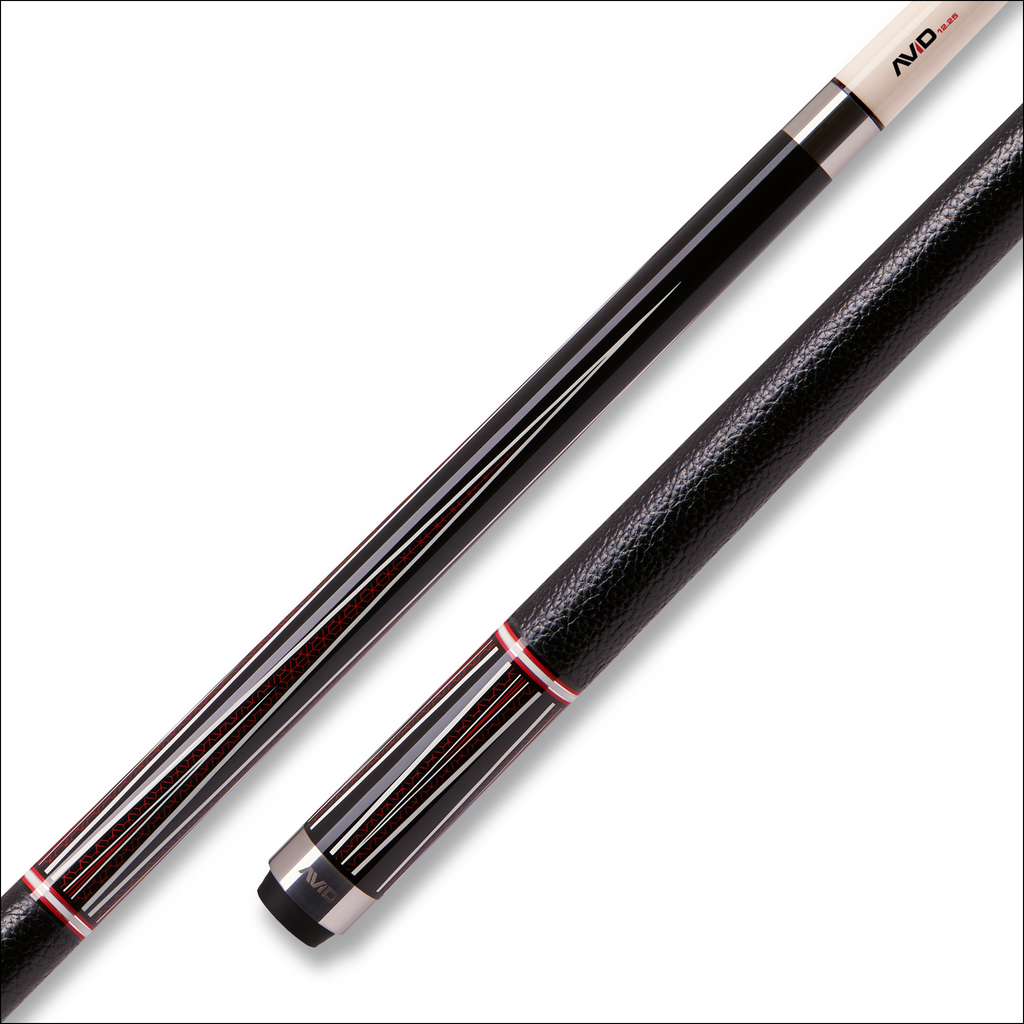 Cuetec AVID Opt-X Red 95-381-K Two-Piece Billiards Pool Cue Stick 12.25mm