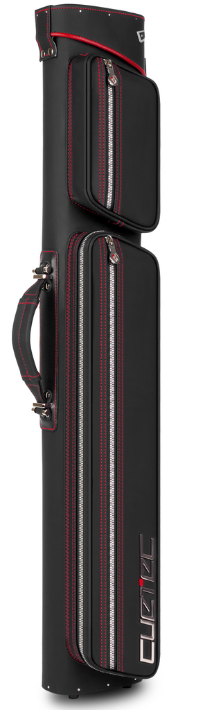 Cuetec Pro Line 95-757B 3Bx5S Black Billiards Pool Cue Case w/ Shoulder Strap