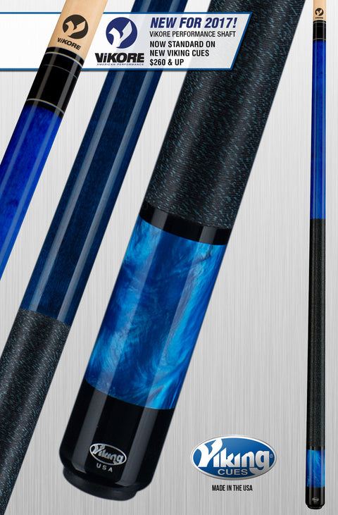Viking A281 58 in. Billiards Pool Cue Stick + Free Soft Case Included