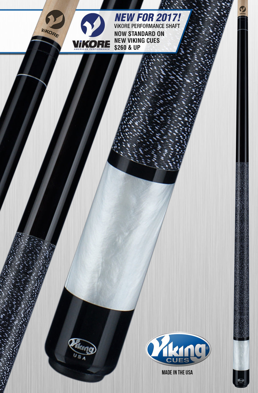 Viking A284 58 in. Billiards Pool Cue Stick + Free Soft Case Included