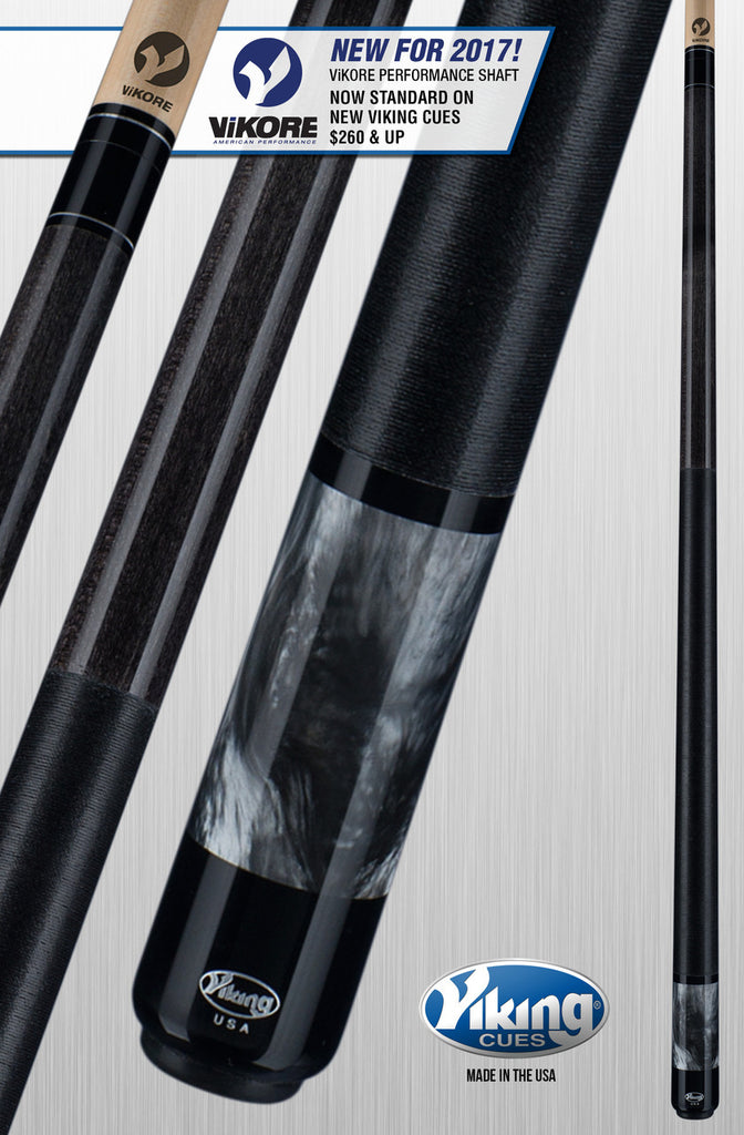 Viking A285 58 in. Billiards Pool Cue Stick + Free Soft Case Included