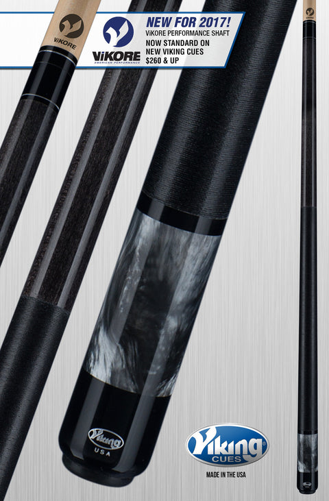 Viking A285 58 in. Billiards Pool Cue Stick + Free Soft Case Included