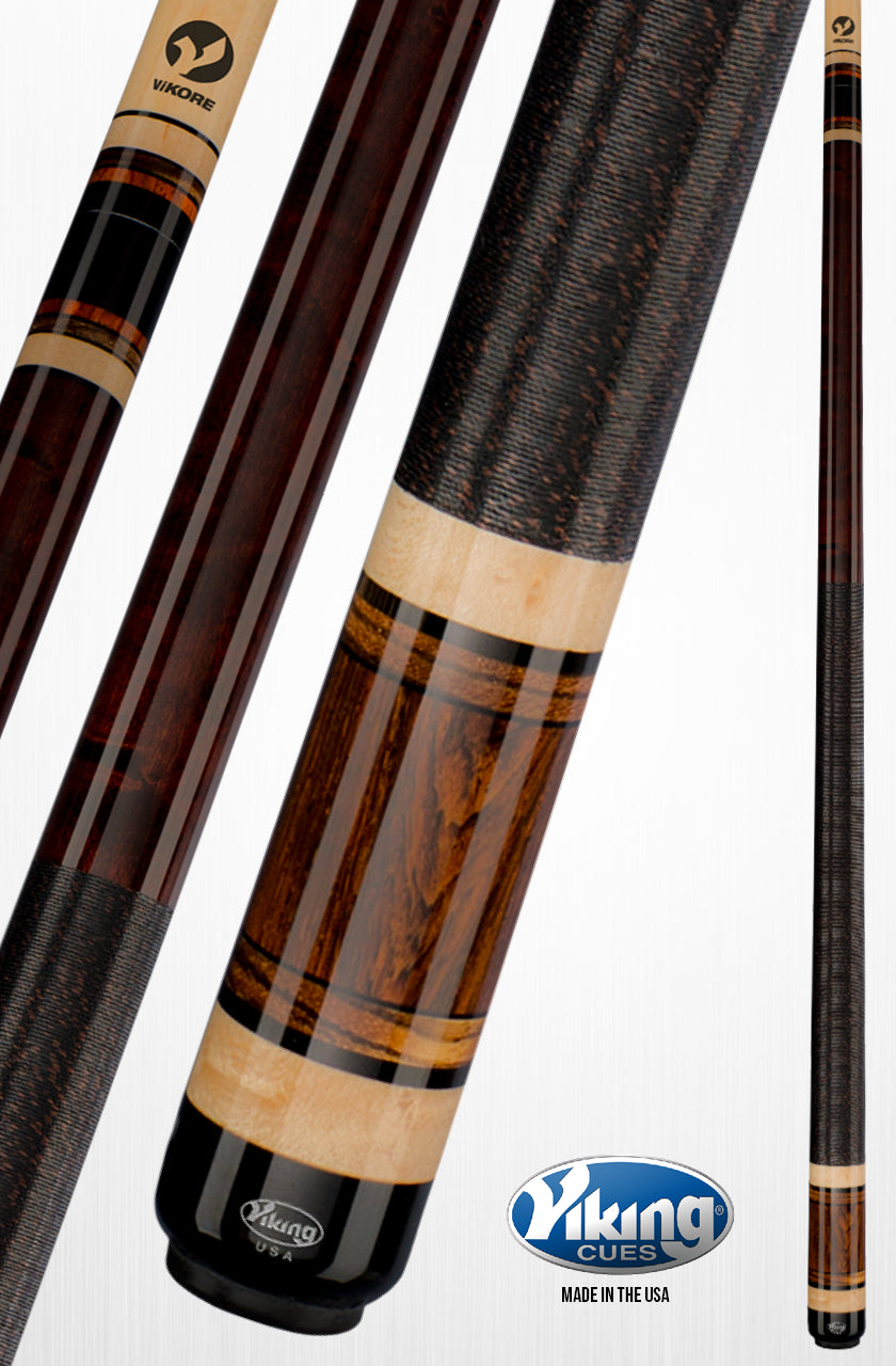 Viking A350 58 in. Billiards Pool Cue Stick + Free Soft Case Included