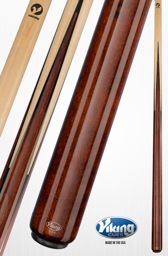 Viking A352 58 in. Billiards Pool Cue Stick + Free Soft Case Included