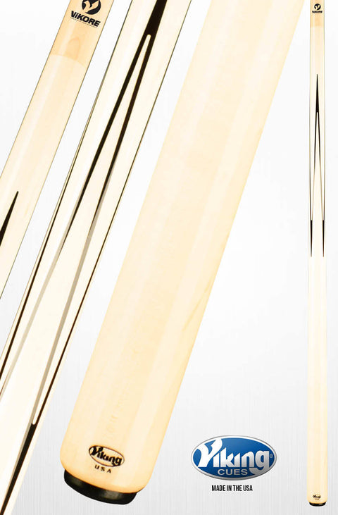 Viking A353 58 in. Billiards Pool Cue Stick + Free Soft Case Included