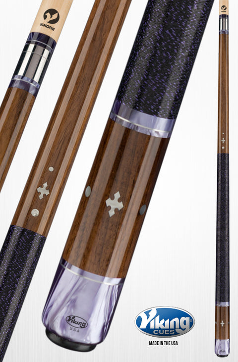 Viking A459 58 in. Billiards Pool Cue Stick + Free Soft Case Included