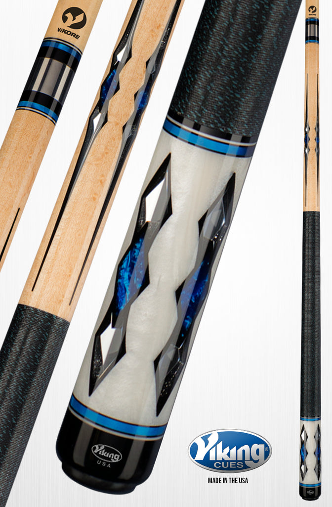 Viking A531 58 in. Billiards Pool Cue Stick + Free Soft Case Included
