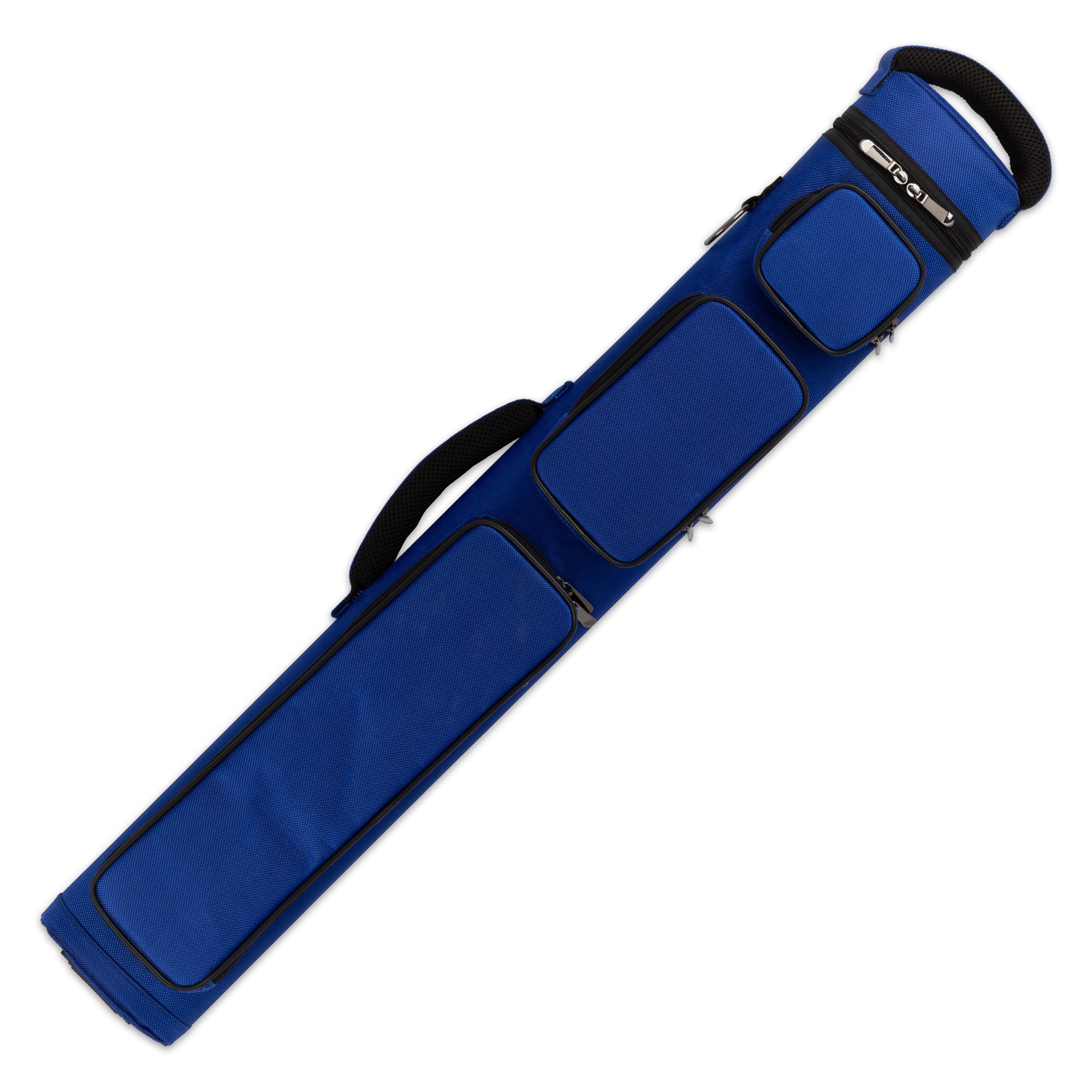 Action ACB24 ROYAL 2Bx4S Royal Blue Billiards Pool Cue Stick Case w/ B