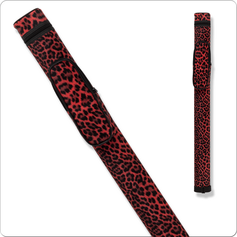 Action Cheetah Print ACPS11 1x1 Hard Case - Red