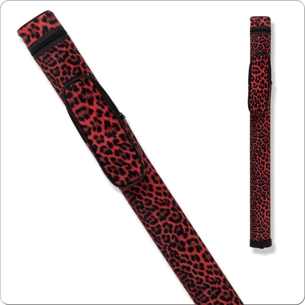 Action Cheetah Print ACPS11 1x1 Hard Case - Red