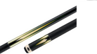 Predator LE True Splice 16 Pool Cue Butt - Ebony with Green/Yellow Points - Leather Wrap