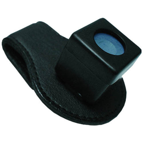 Magnetic Leather Chalk Holder w/ Belt Clip - Holds Master Chalk & More