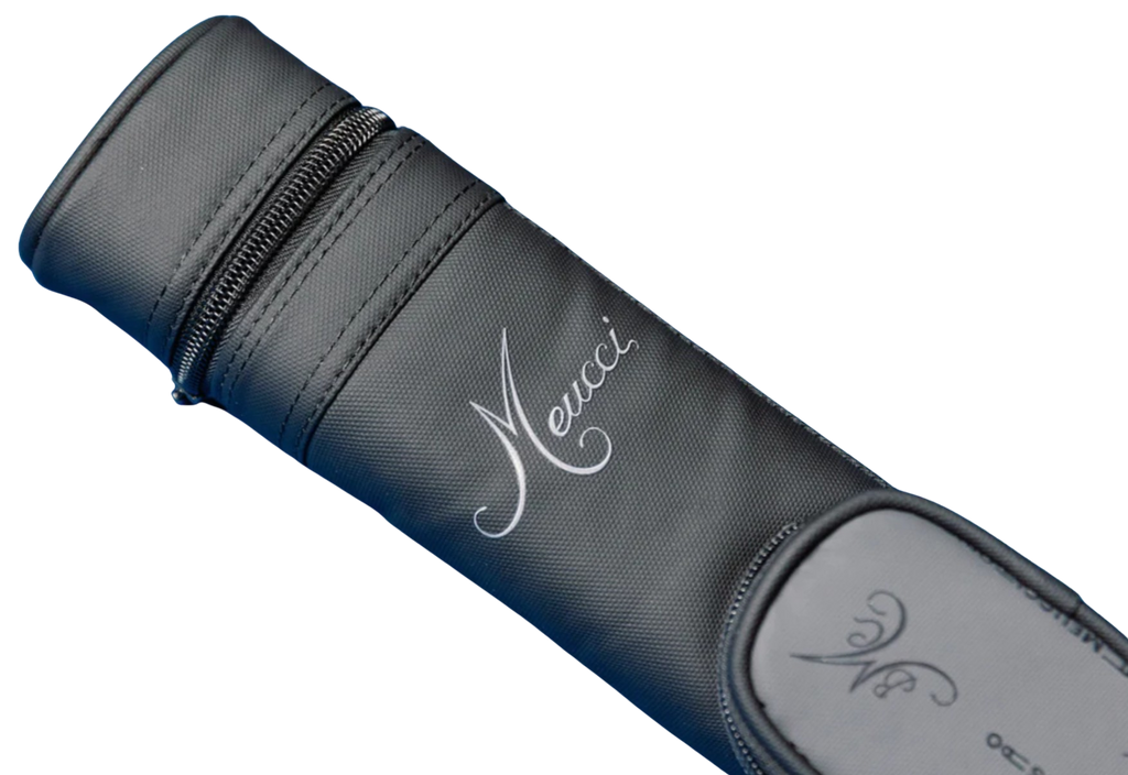Meucci 1Bx1S Black Billiards Pool Cue Case w/ Shoulder Strap