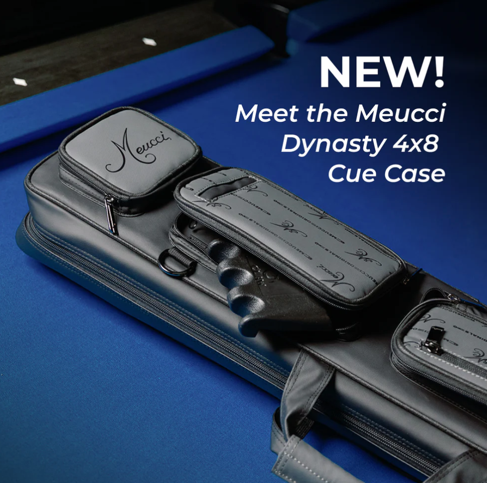 Meucci Dynasty 4x8 Butterfly Cue Case