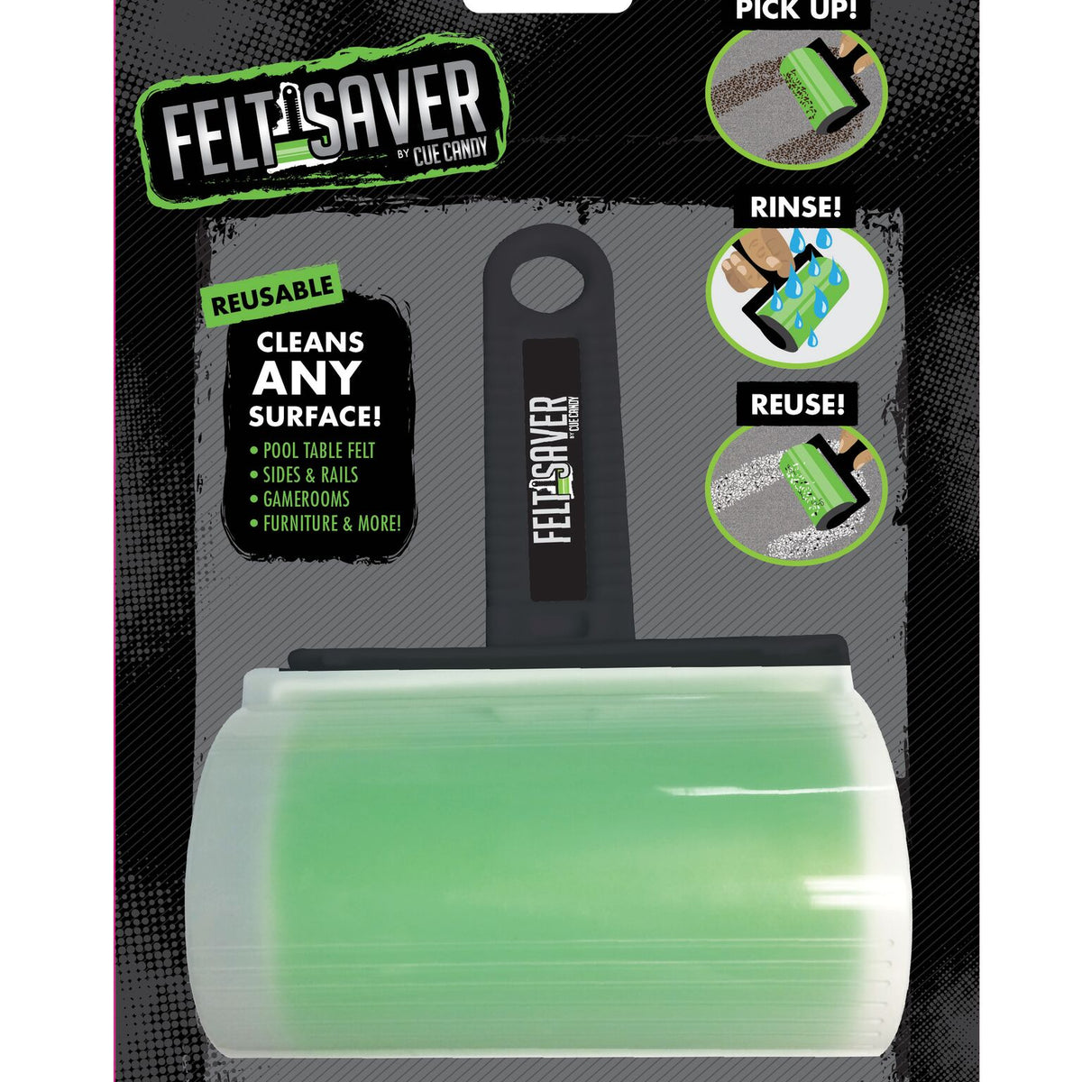 Cue Candy Felt Saver Pool Table Felt Cleaner – coolpooltables.com