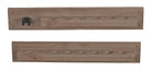 HJ Scott 6-Cue Modern Rustic Wall Mount Cue Rack