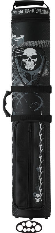 Action 3x5 Black EBMC35 A Eight Ball Mafia Pool Cue Case