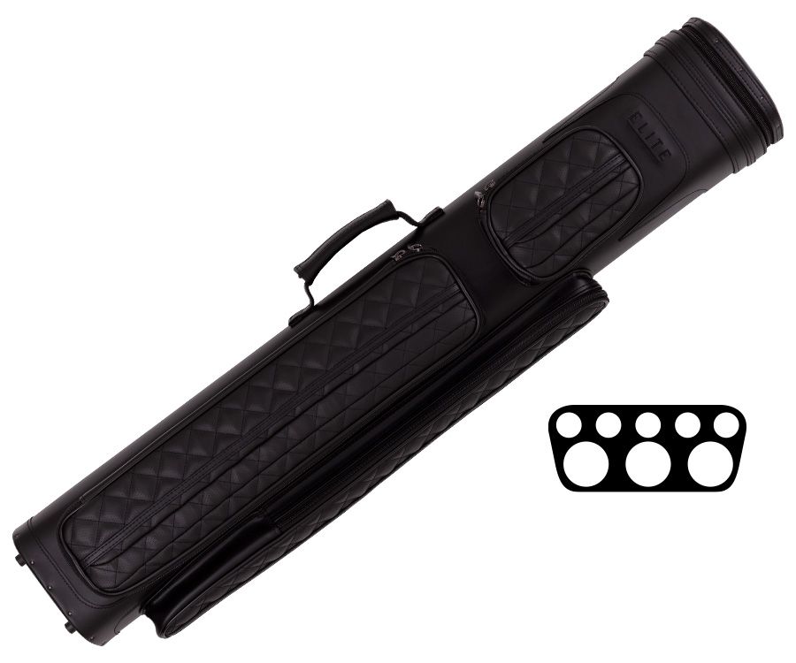 Elite Vintage ECV35 Cue Case (Black)