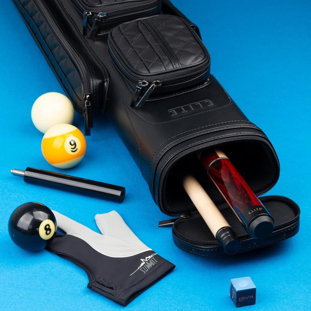 Elite Vintage ECV35 Cue Case (Black)