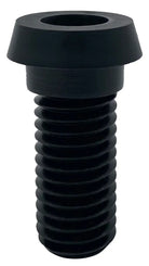 Meucci Rear Cue Extension, Solid Black - 8 in.