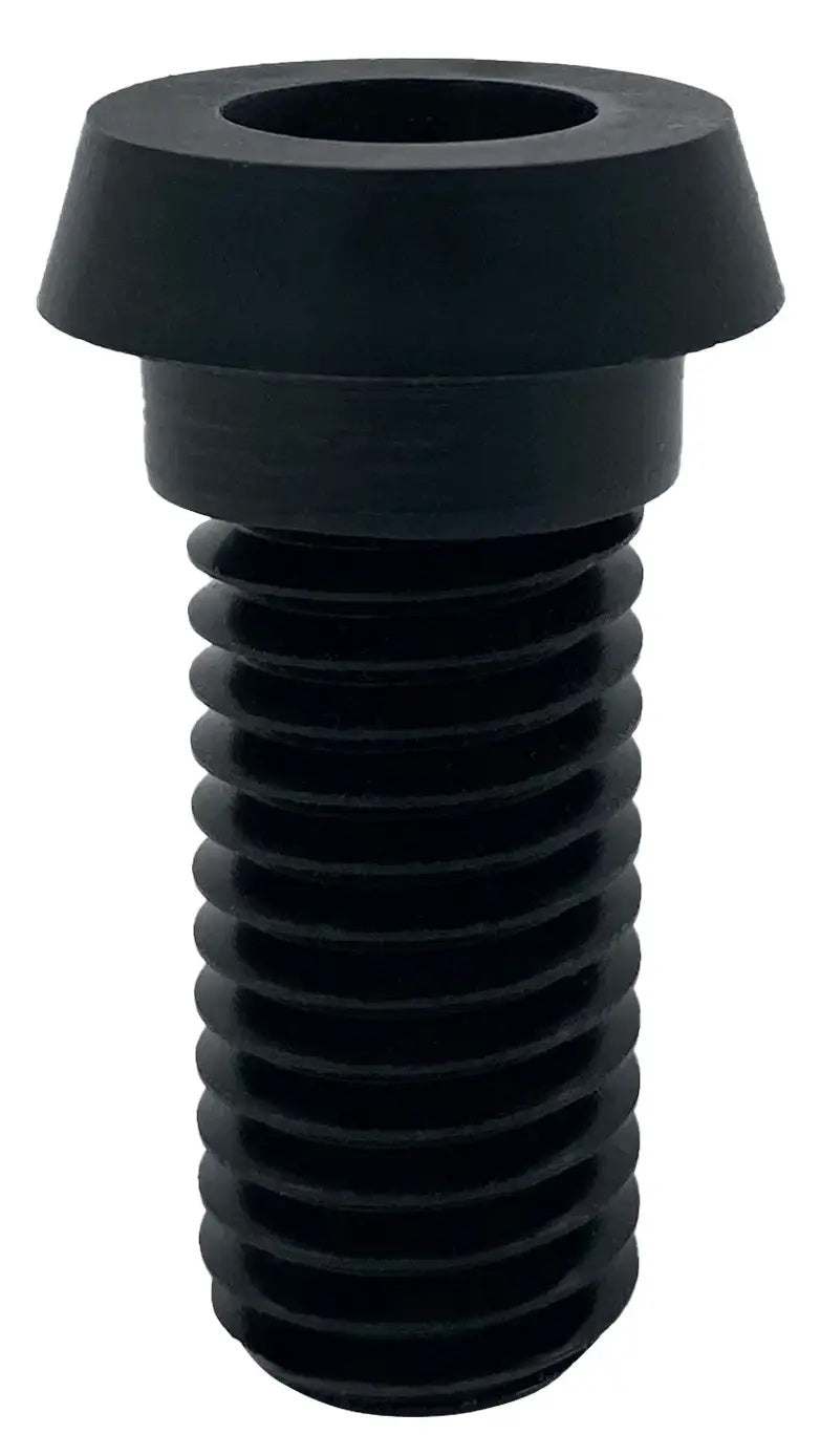 Meucci Rear Cue Extension, Solid Black - 8 in.