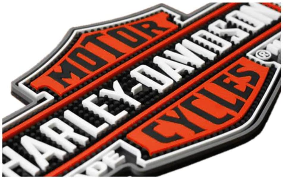 Harley-Davidson Nostalgic Bar & Shield Beverage Mat HDL-18510 - coolpooltables.com