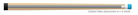 McDermott i3 Shaft - 3/8 x 10, Black Collar
