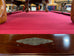 (SOLD) Used 9' Brunswick Windsor Pool Table with Matching Cue Rack and Ball Rack