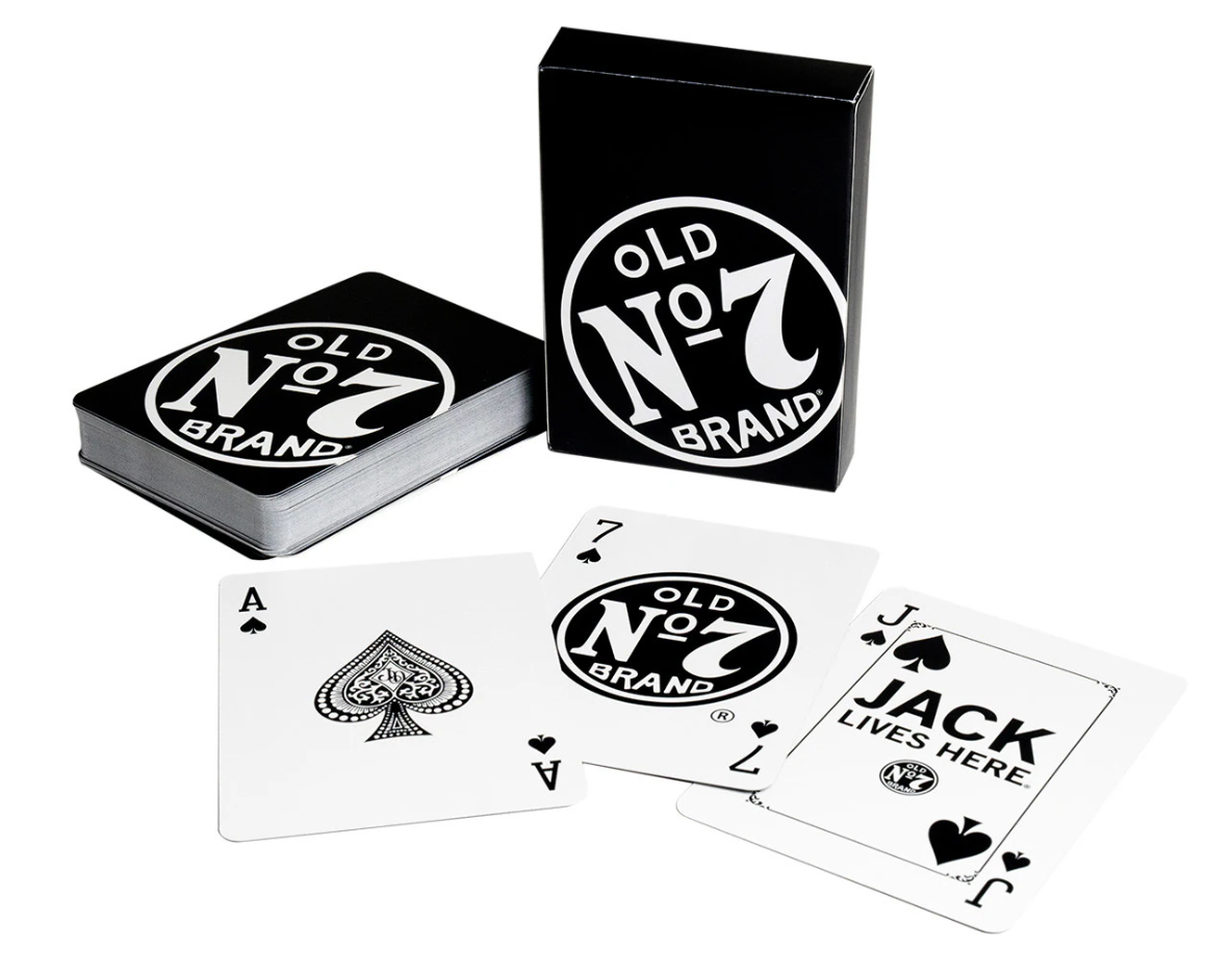 JD OLD NO. 7 PLAYING CARDS