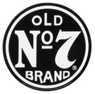 JACK DANIEL'S OLD NO.7 ROUND TIN SIGN