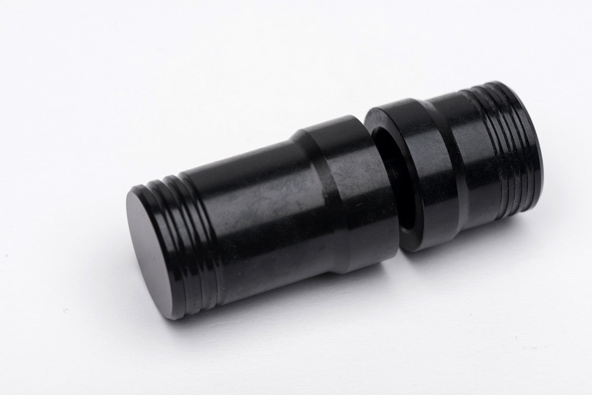 Quick-Release Aluminum Joint Protectors - Turbo Lock, Blacktastic