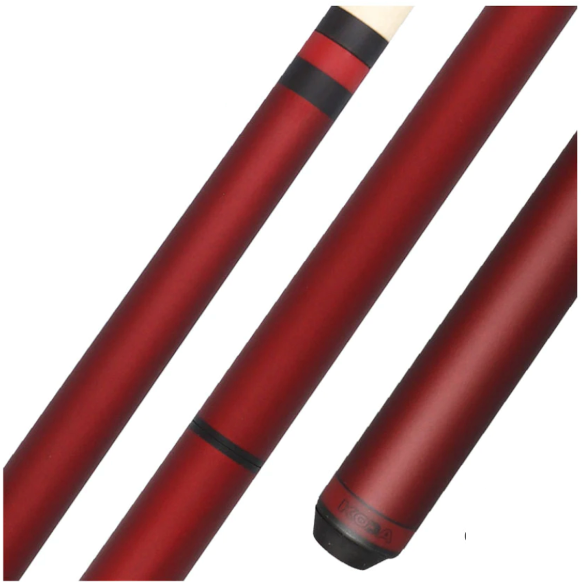 KODA Jump/Break Cue (Burgundy)