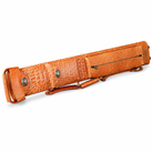 2x4 Leather Crocodile Case - Light Brown