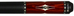 Lucasi LUX62 Limited Exotic Rengas Wood B/W 58” Pool Cue