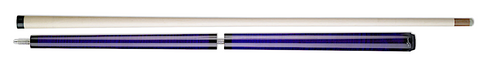 Meucci Pogo Three-Piece Jumping Billiards Pool Cue Stick (Purple)