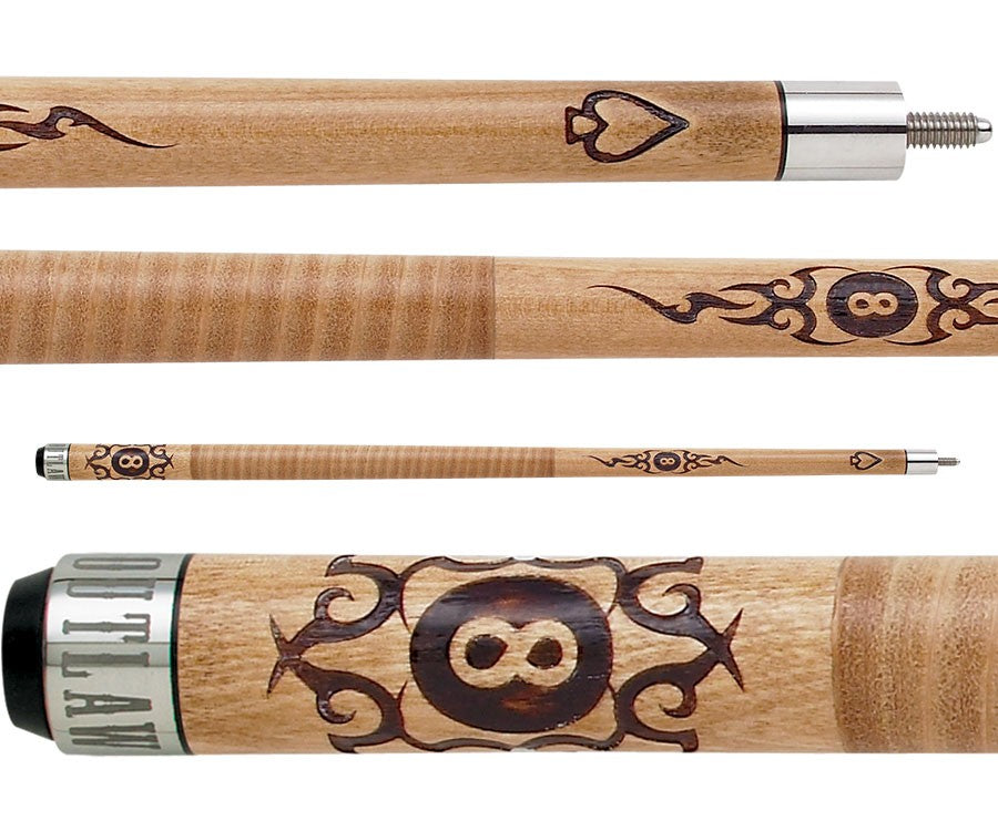 Outlaw OL08 Pool Cue