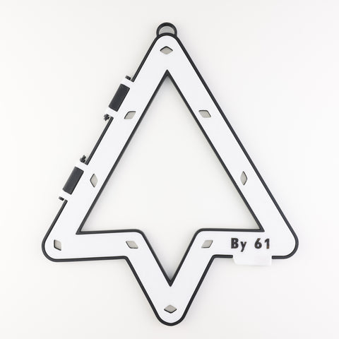 Table Rack Template Carrier Magic Rack Wht / Blk 9/10 Ball