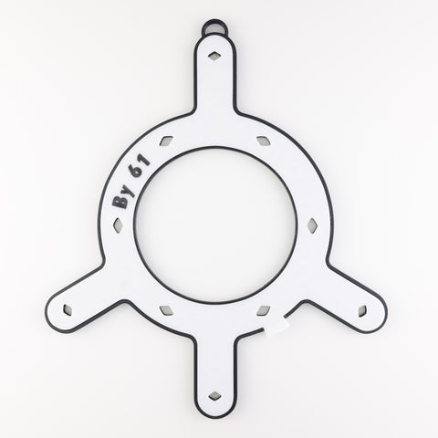 Table Rack Template Carrier Turtle Rack 1 White / Black