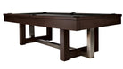 HJ Scott 8 Abbey Pool Table - Espresso