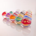 SRS Clear Pool Balls (Gold Print)