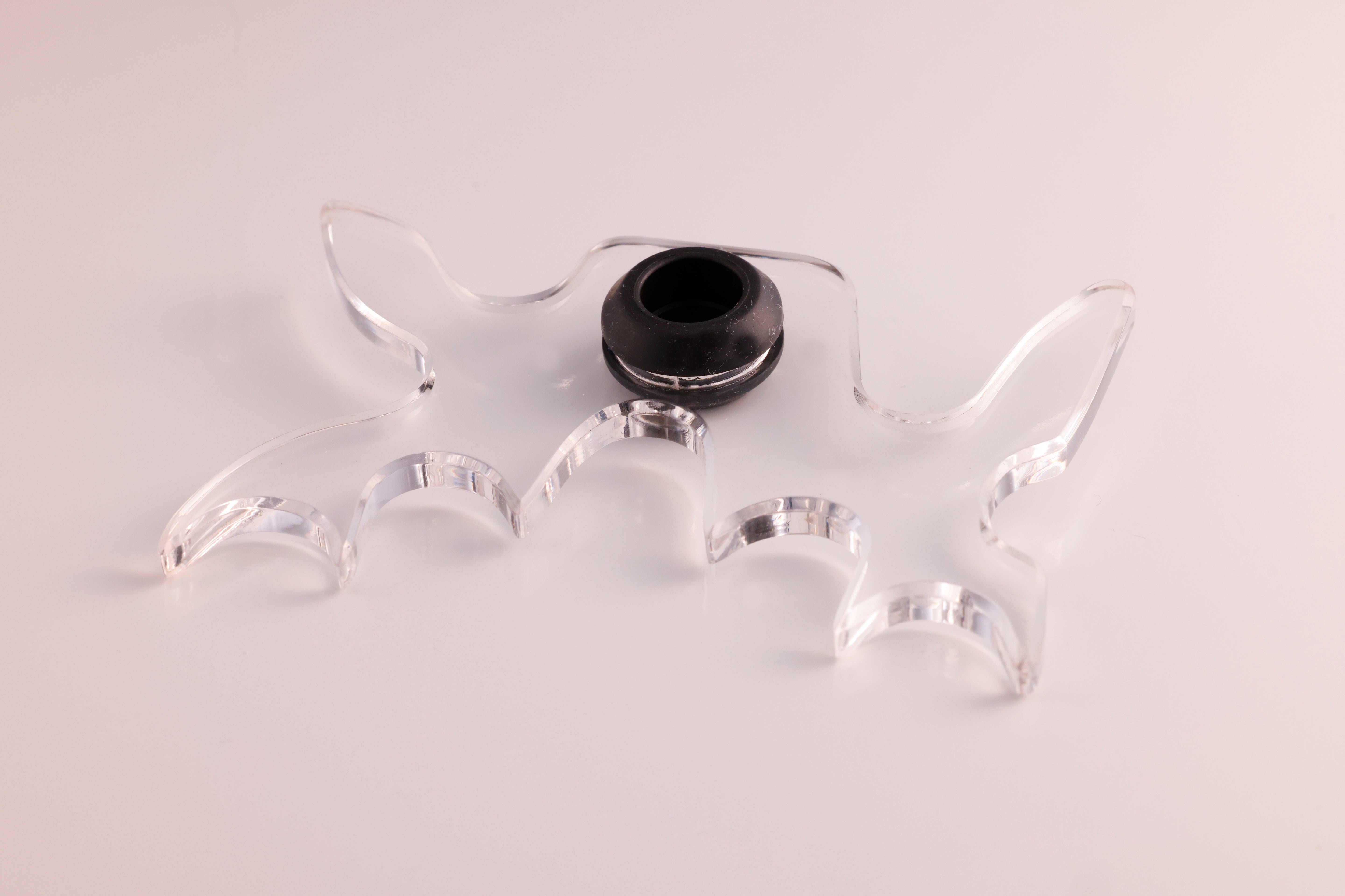 SRS Clear Acrylic Moose Bridge Head